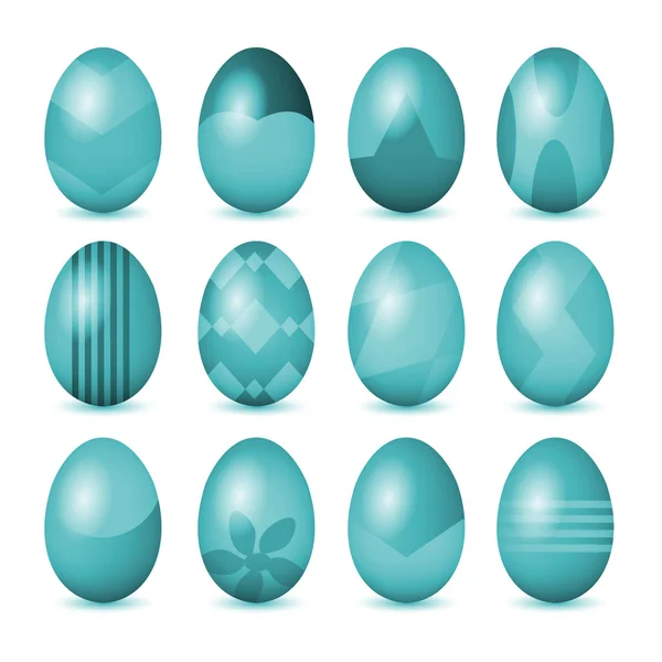 Easter eggs set — Stock Photo, Image
