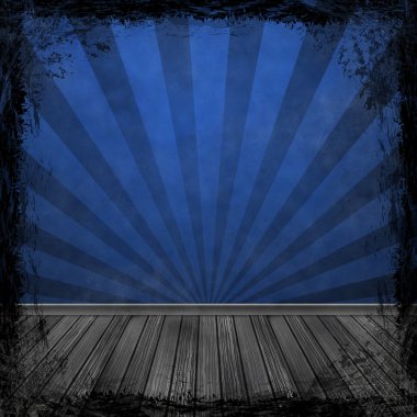 Grunge arka plan mavi. soyut çerçeve ile vintage doku ve 