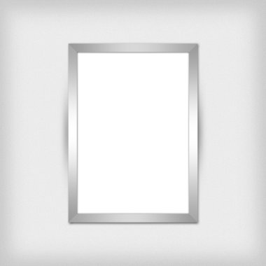boş boş beyaz bir çerçeve