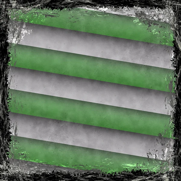 Groene grunge achtergrond. abstract vintage textuur met frame en — Stockfoto