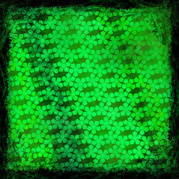 Fondo grunge verde. Textura vintage abstracta con marco y —  Fotos de Stock