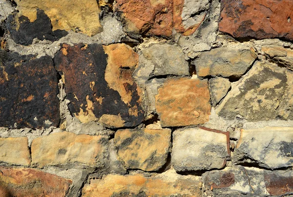 Textura y superficie de la pared por piedra . — Foto de Stock