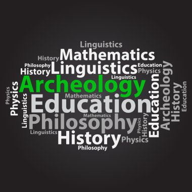 metin bulut. Eğitim wordcloud. etiket kavramı. vektör illustratio