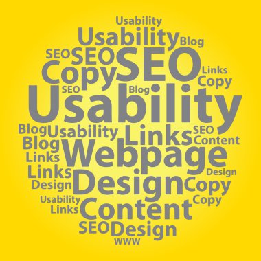 metin bulut. SEO wordcloud. etiket kavramı. vektör çizim.