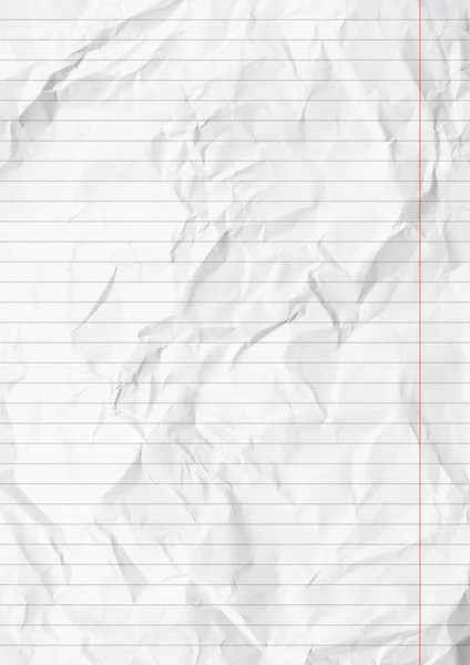 Buruşuk beyaz kağıt arka plan kaplı