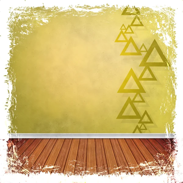Желтый, золотой, гранж фон. Абстрактная винтажная текстура с f — стоковое фото