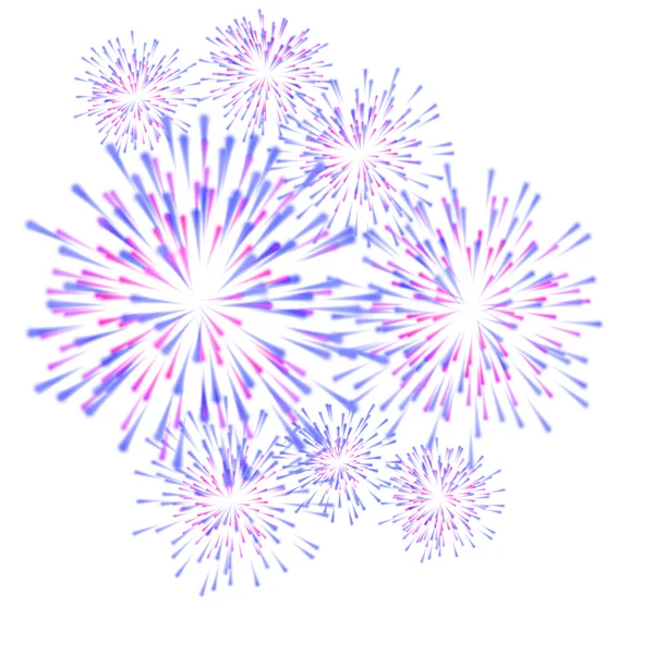 havai fişek renkli karnaval arka plan