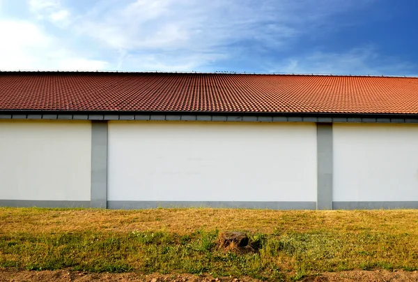 Pared blanca — Foto de Stock