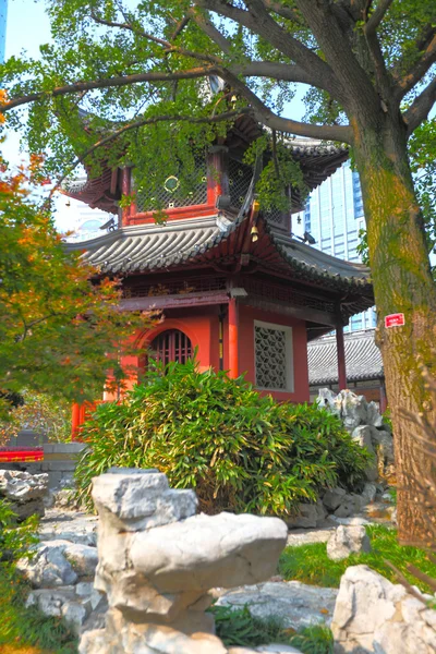 Der große pavalion der uhr in nanjing Stockbild