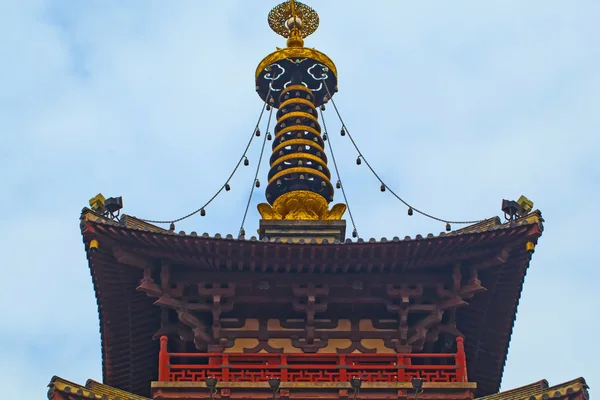 A keleti pagoda Stock Kép