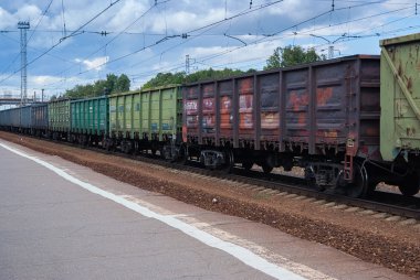 Depo tren. Moskova Bölgesi