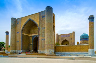 Bibi-geçerek Camii, Semerkand, Özbekistan. UNESCO Dünya Mirası.