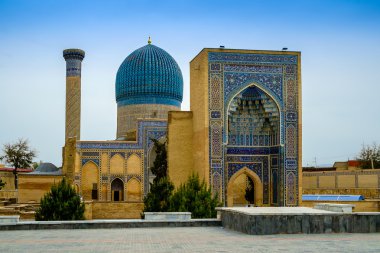 Asya Fatih Tamerlane (olarak da bilinen Timur) Semerkand, Özbekistan'a Gur Emir Türbesi