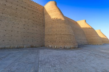 Görünüm Kalesi Ark, Buhara, Özbekistan