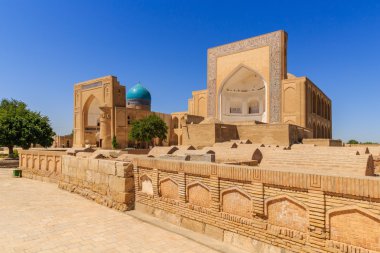 The Ancient Muslim Architecture memorial complex Chor-Bakr in Bukhara, Uzbekistan. Сity of the dead.