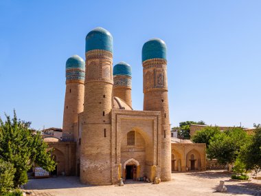 Chor-küçük Madrassah, Buhara, Özbekistan. UNESCO Dünya Mirası