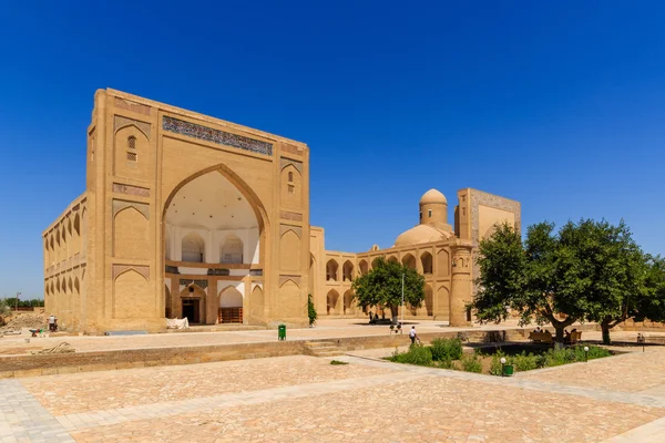 The Ancient Muslim Architecture memorial complex, necropolis Chor-Bakr in Bukhara, Uzbekistan. UNESCO world Heritage — Stock Photo, Image