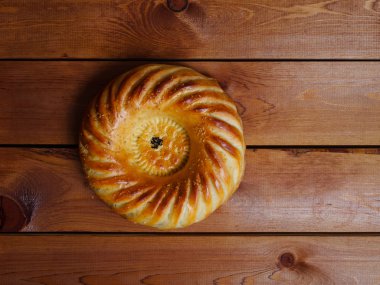 Yuvarlak Özbek ekmek