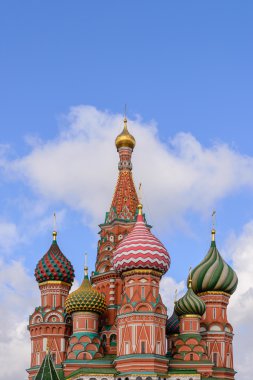 Saint Basil Moskova'da büyük kubbe