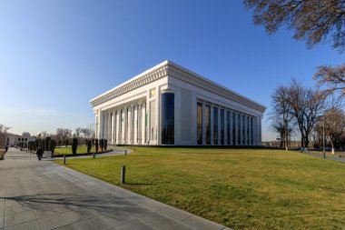 Sarayı, forumlarda Kış saati, Taşkent, Özbekistan