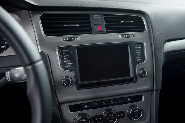 Modern car dashboard. — Stock Photo, Image