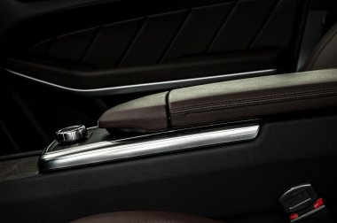 modern araba iç dekorasyonu.