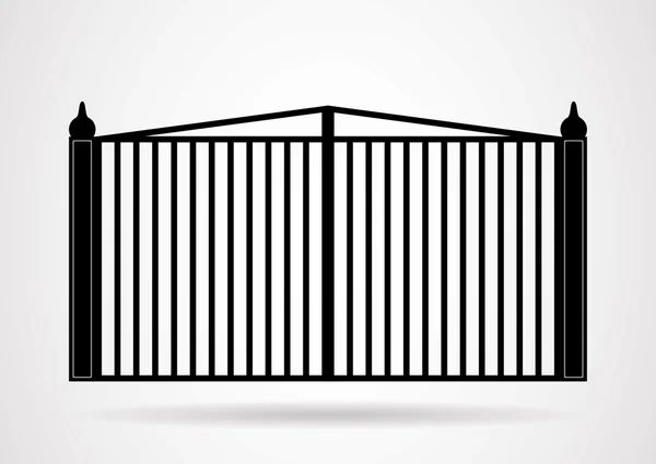 Gate ikon illustration. — Stock vektor