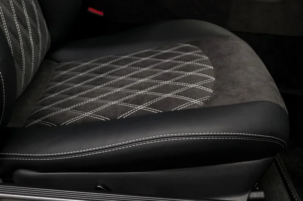 Car leather seat. — Stock Photo, Image