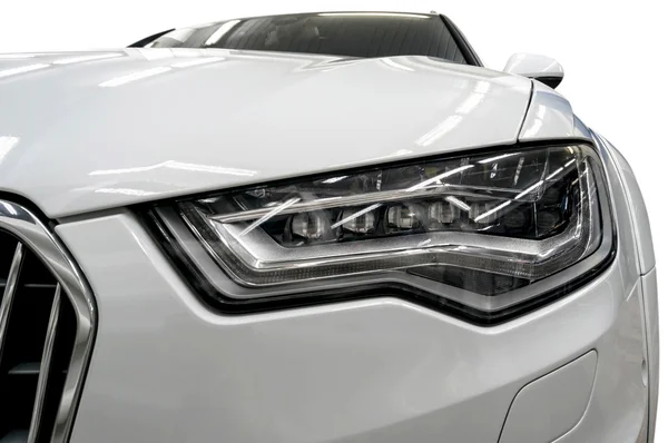 Car headlights. Exterior detail. — Stock Photo, Image