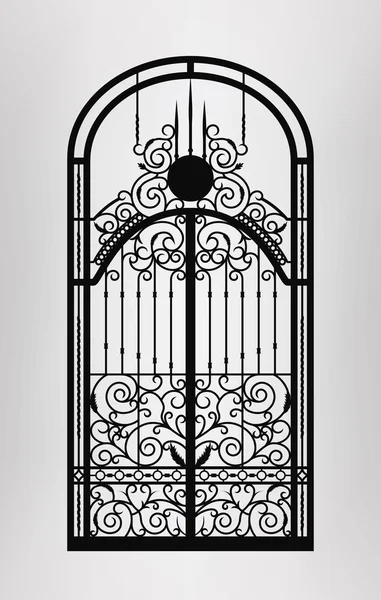 Gate door icon. Vector EPS10. — Stock Vector