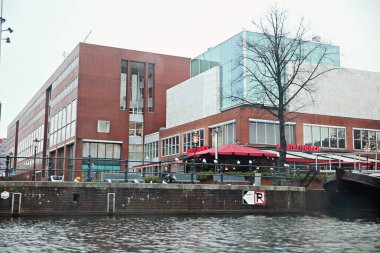 Amsterdam 'dan bir kafe.