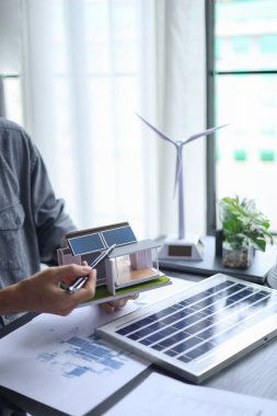 Profesyonel Mimari Tasarım Sürdürülebilir Çevre dostu Modüler Ev.