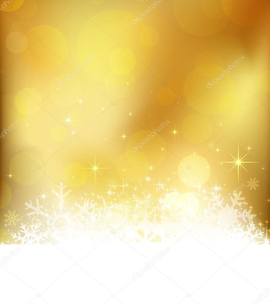 Festive gold background