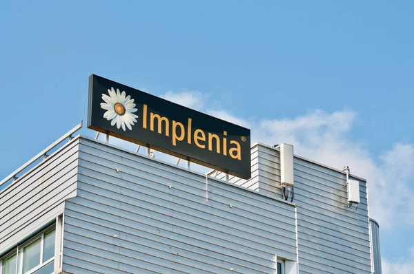 Dietlikon Zurich Switzerland 16Th April 2021 Implenia Company Sign Headquarters Royalty Free Stock Images