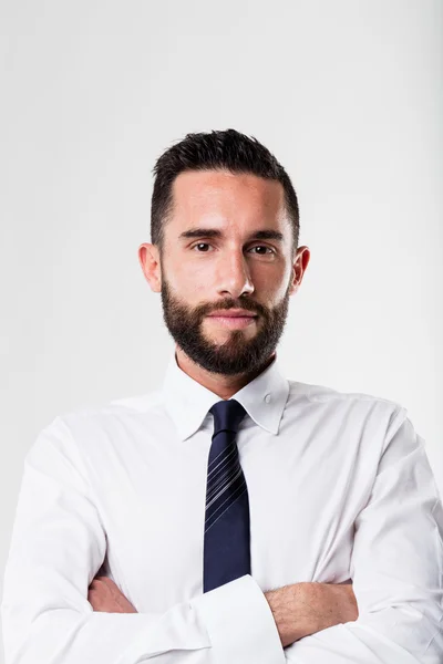 Retrato de un empresario con barba —  Fotos de Stock