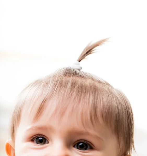 Coleta de un niño muy pequeño —  Fotos de Stock