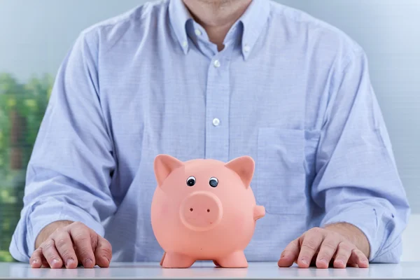 You can't push back savings — Stock Photo, Image