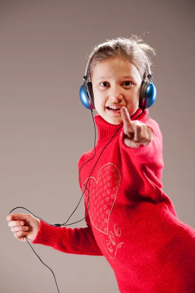 Mädchen spielen — Stockfoto