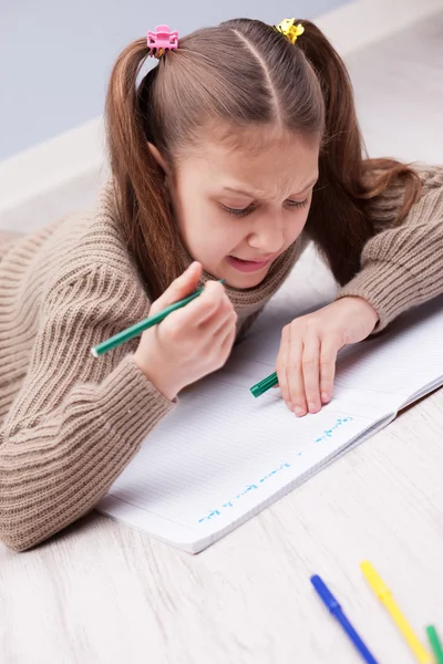 Det är något fel skrivet här — Stockfoto