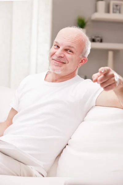 Ja genau hier bist du! — Stockfoto