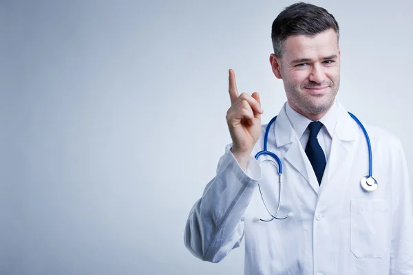 Listen to doctor's suggestions and advice — Stock Photo, Image