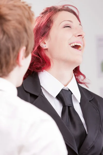 Man versus vrouw ergernissen — Stockfoto