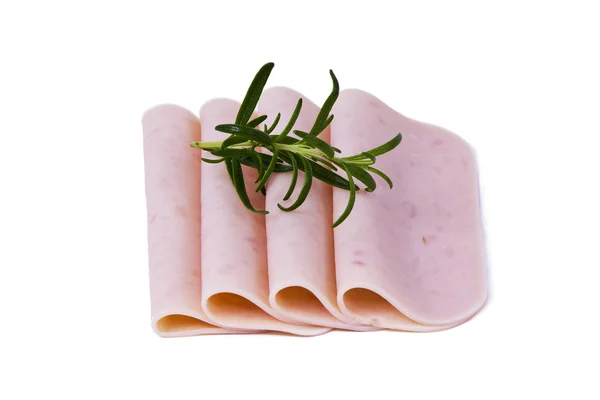 Ham lezat dengan rosemary — Stok Foto