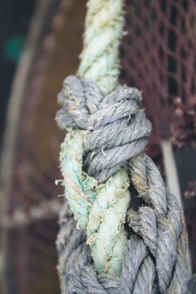Матрос мотузки вузлом — стокове фото