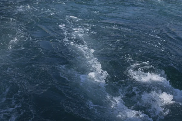 Wake sea on the sea — Stock Photo, Image