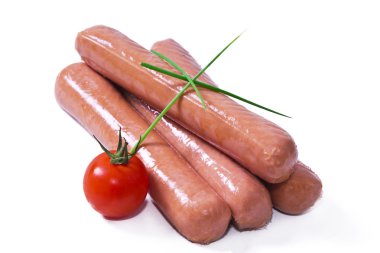 sosis tabakta domates ile