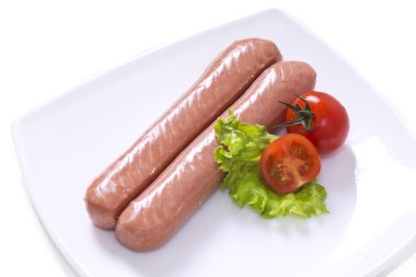 sosis tabakta domates ile