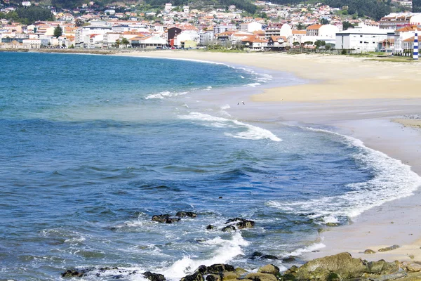 Beach Cangas, Pontevedra, Galiza, Espanha — Fotografia de Stock