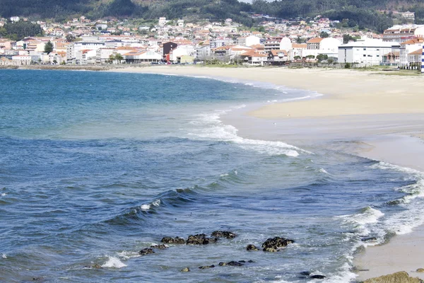 Beach Cangas, Pontevedra, Galicien, Spanien — Stockfoto