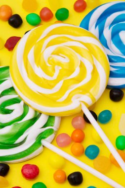 Birçok farklı şekerler, portre